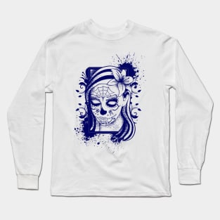 Day Of The Dead Girl Long Sleeve T-Shirt